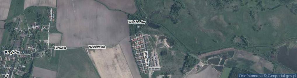 Zdjęcie satelitarne Młynarczyka ul.